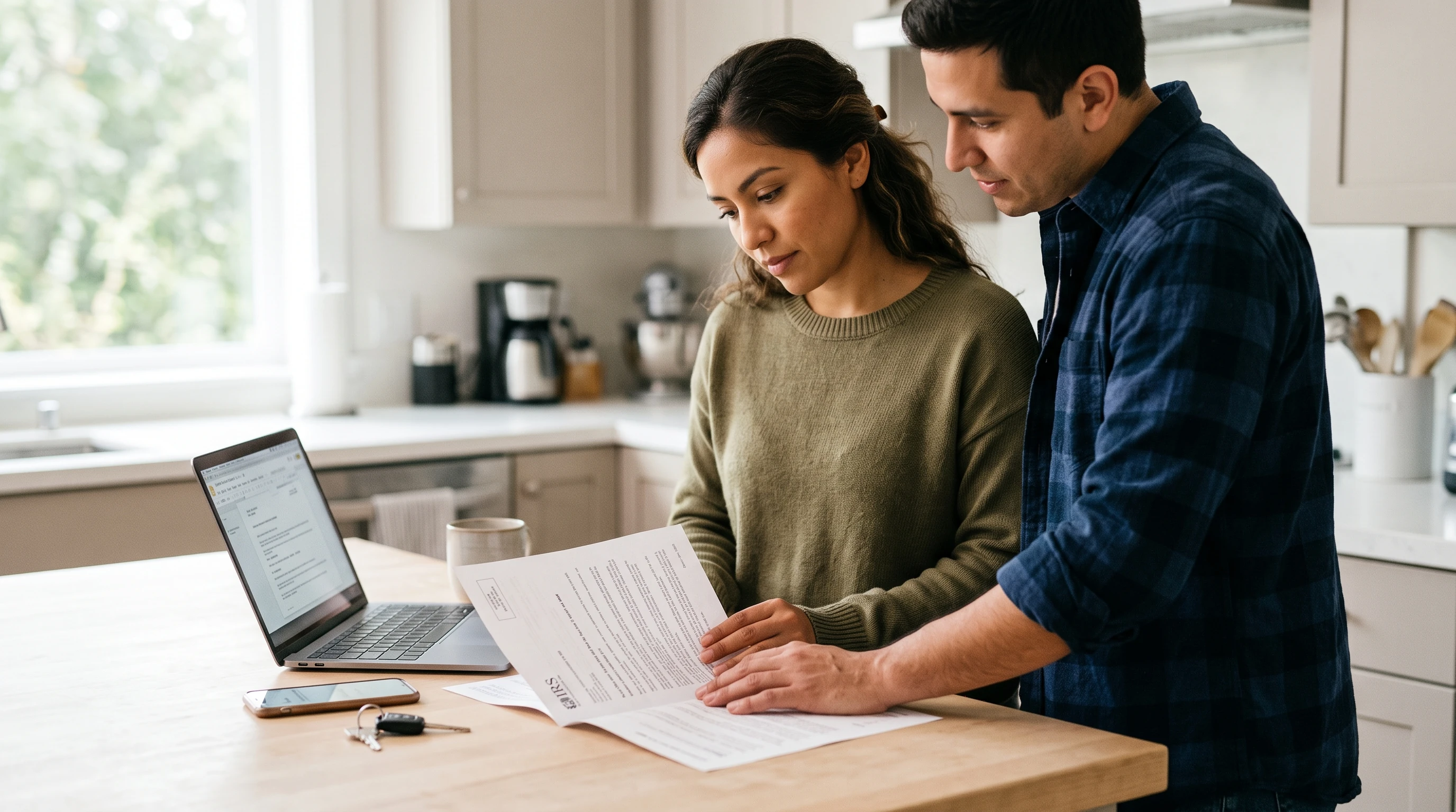 Persona en casa revisando DoorDash debe taxes.