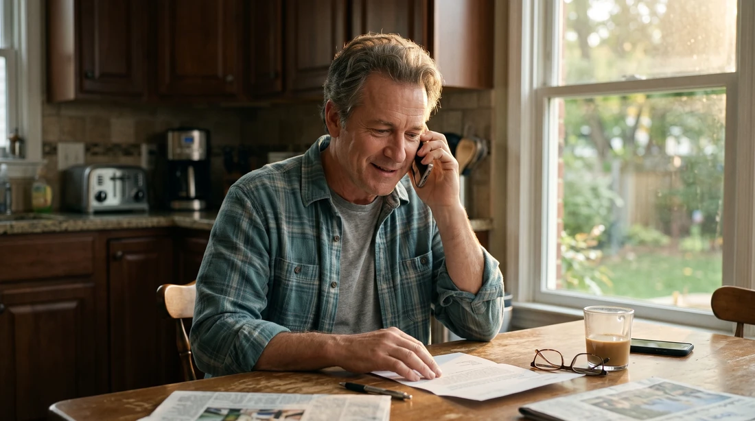 A person at home reviewing paperwork about How Often Does the IRS Remove or Abate Penalties.