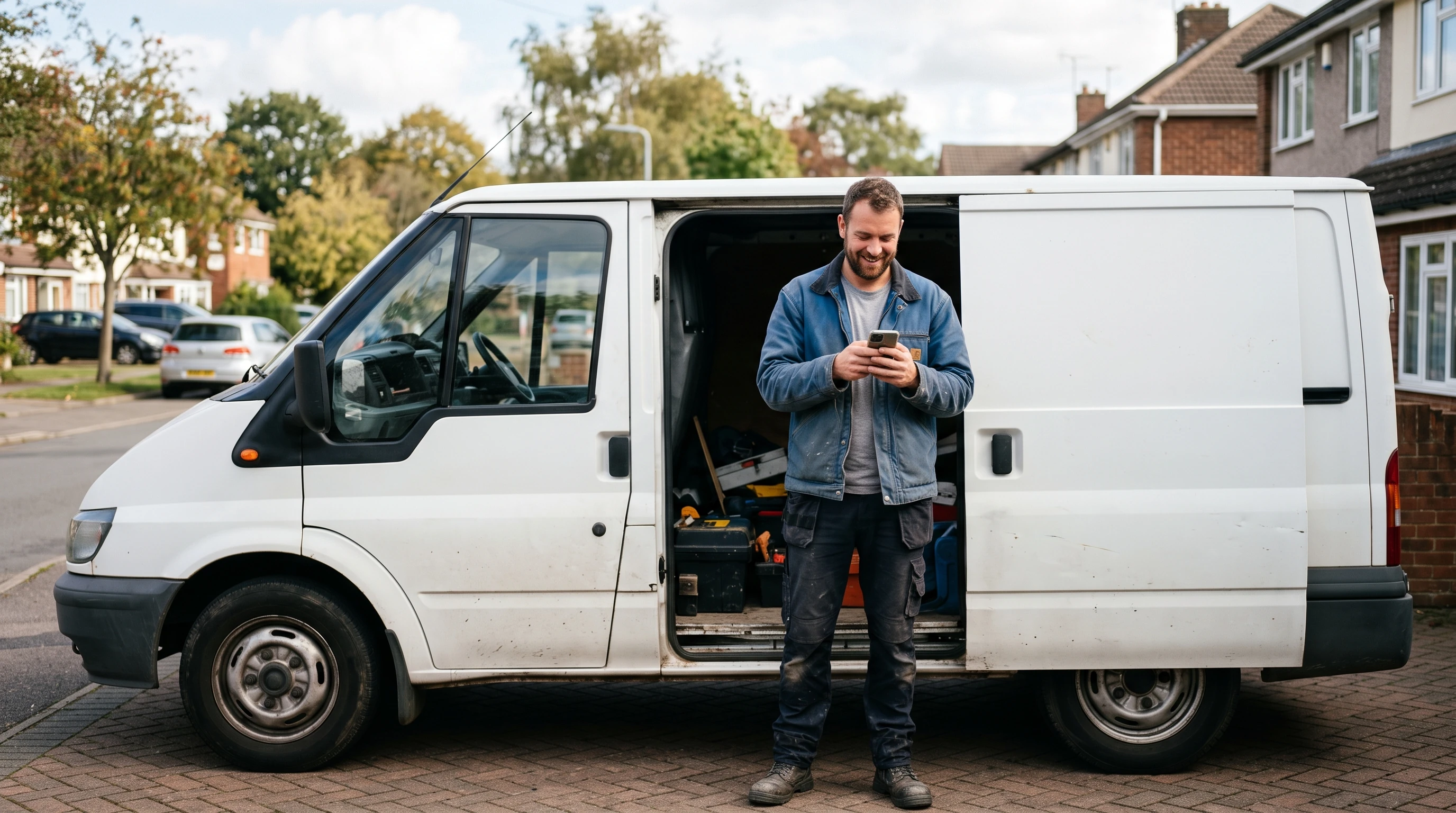A person at home reviewing paperwork about 2026 Mileage Rate.